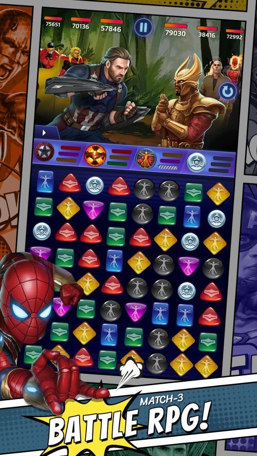 MARVEL Puzzle Quest screenshot 2