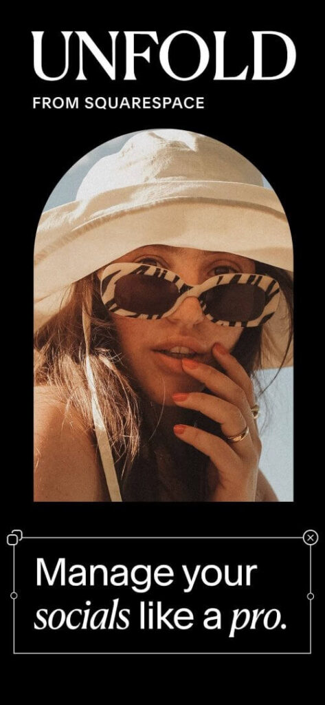 Unfold: Stories & Link in Bio screenshot 2