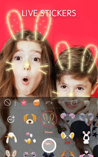 Face Camera: Live Stickers screenshot 2