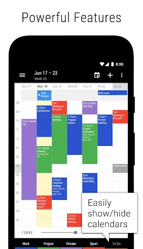 Business Calendar 2 Pro screenshot 2