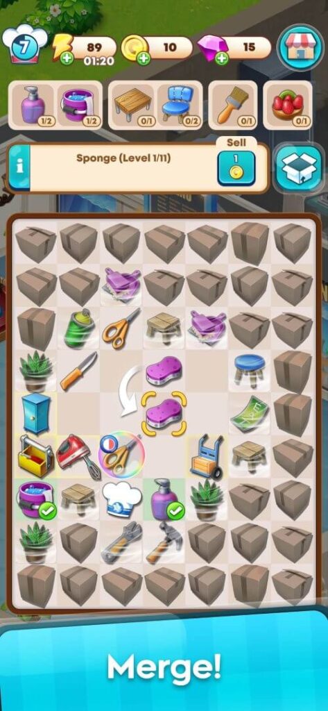Merge Restaurant screenshot 2