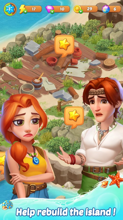 Adventure Island Merge screenshot 2