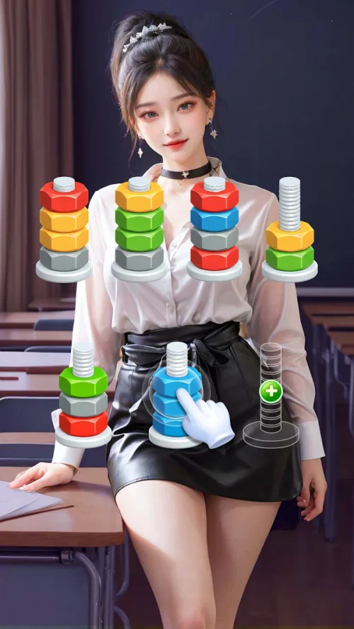 Glam Screw Puzzle screenshot 2