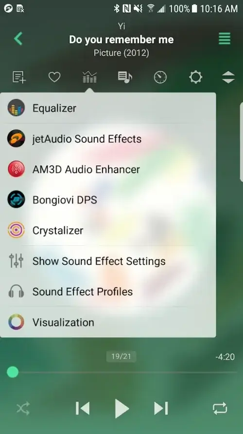 jetAudio HD Music Player Plus screenshot 2