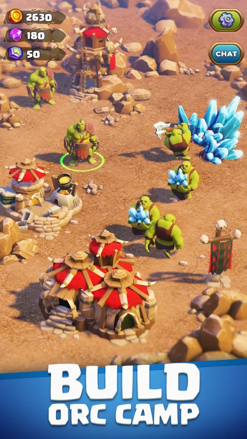 Orecraft: Orc Mining Camp screenshot 2