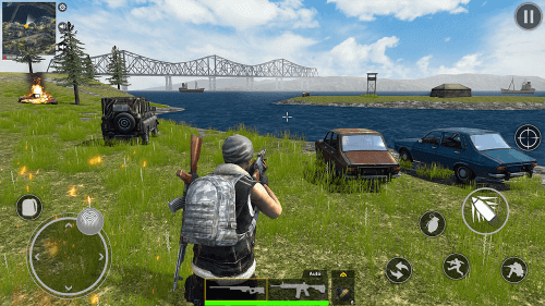 Battlestrike commando gun game screenshot 2