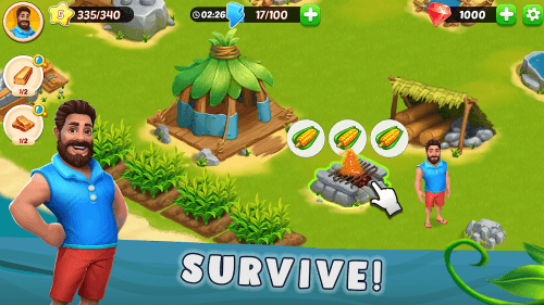 Kong Island: Farm & Survival screenshot 2