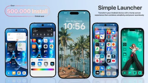 Simple Launcher – Home Screen screenshot 2