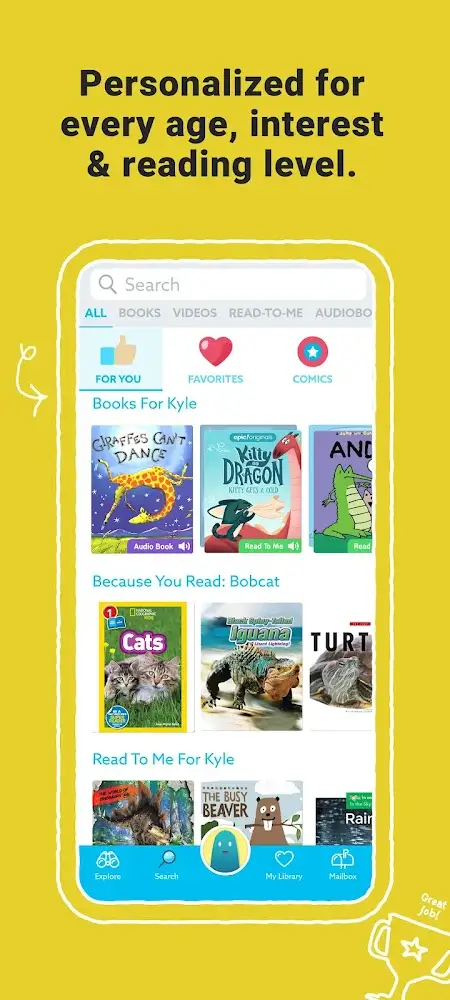 Epic: Kids’ Books & Reading screenshot 2