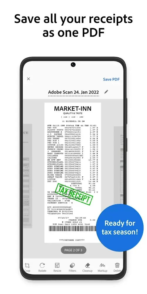 Adobe Scan screenshot 2
