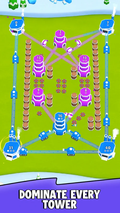 Human vs Robot: Tower war screenshot 2