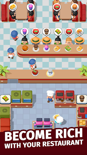 Foodventure Inc: Idle Tycoon Mod APK 1.0.9 [Unlimited money] screenshot 2