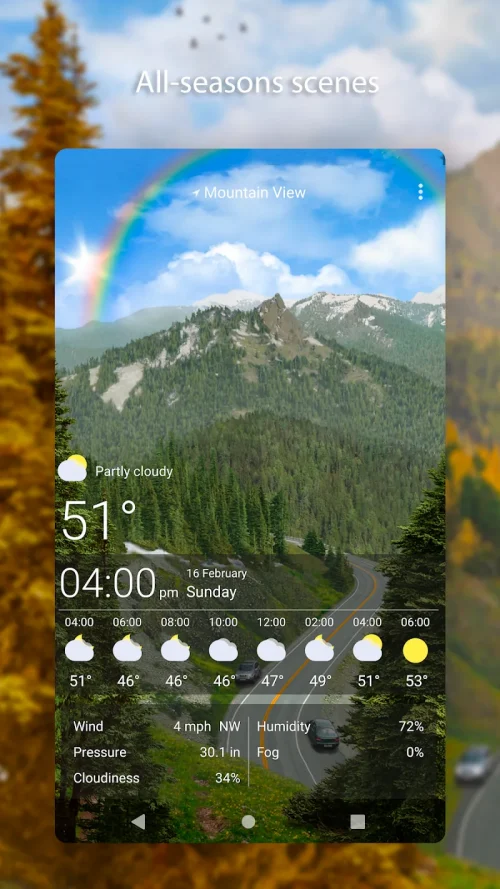 Weather Live Wallpapers MOD screenshot 2