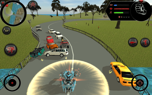 Robot Shark screenshot 2
