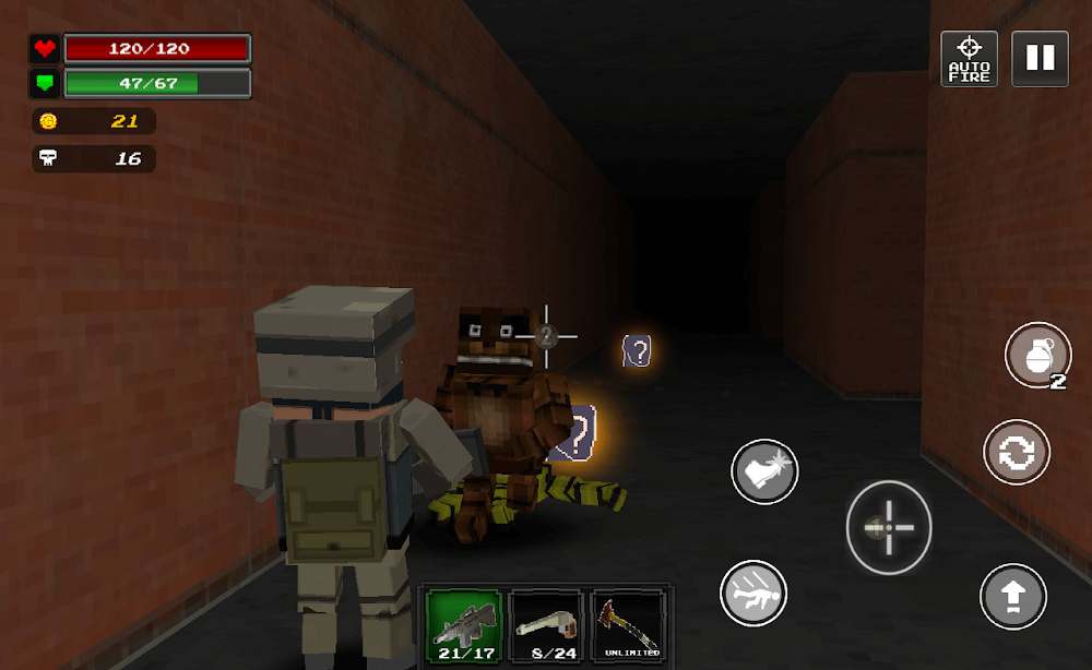 Pixel Z Hunter2 3D screenshot 2