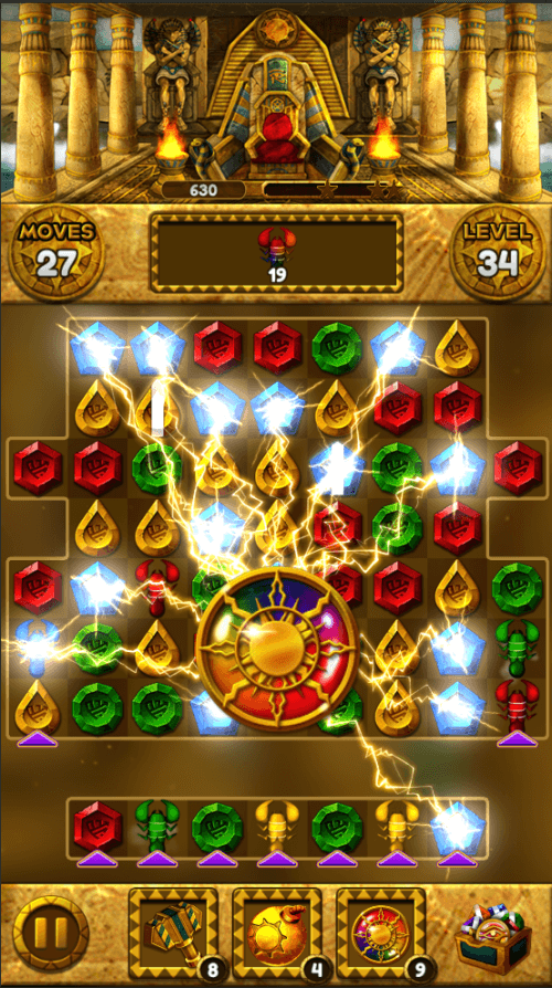 Jewel Queen: Puzzle & Magic screenshot 2