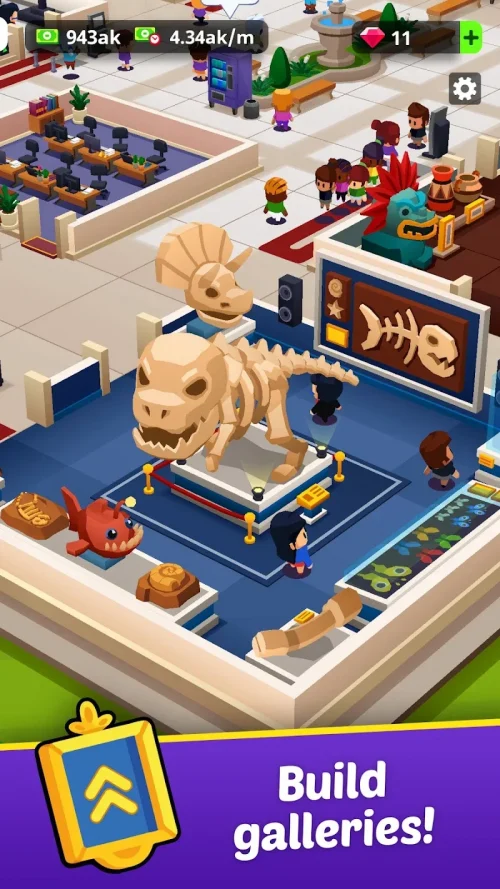 Idle Museum Tycoon: Art Empire screenshot 2
