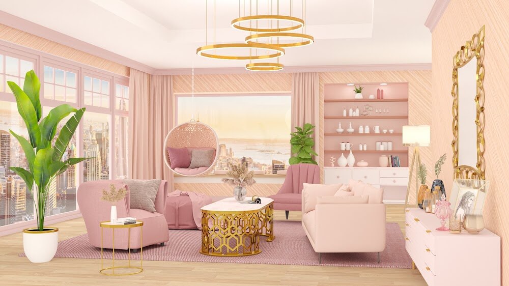 Pink Home Design: House Craft screenshot 2