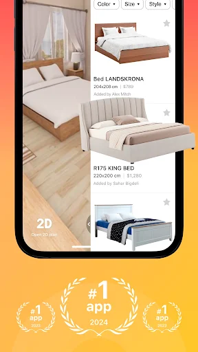Room Planner MOD APK (Unlocked All Content) 2616 screenshot 2