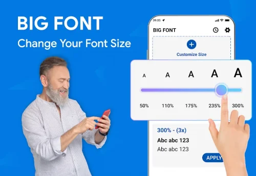 Big Font: Change Font Size screenshot 2