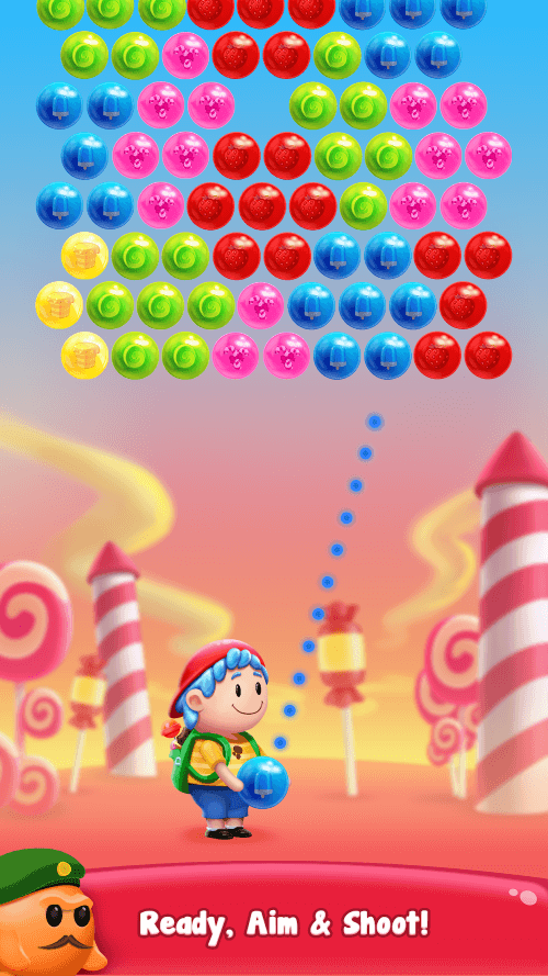 Gummy Pop: Bubble Shooter Game screenshot 2