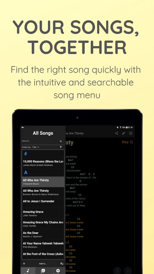SongbookPro screenshot 2