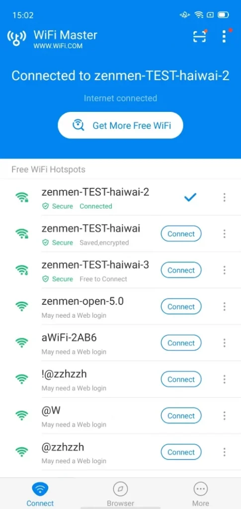 WiFi Master screenshot 2