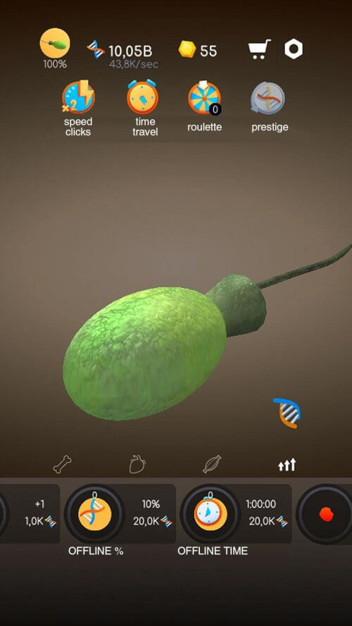 Idle Evolution: From Cell To screenshot 2