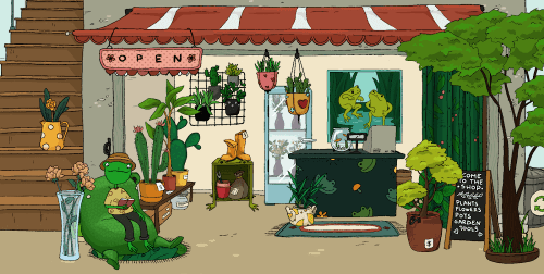 Frog Lulu Flower Garden screenshot 2
