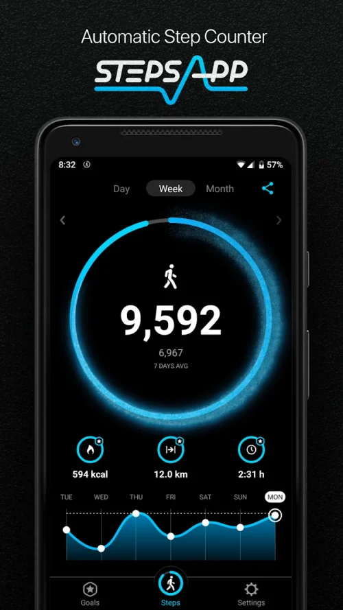 StepsApp – Step Counter screenshot 2