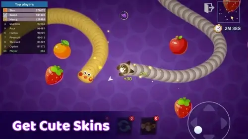 Worms Merge (Snake Merge) screenshot 2