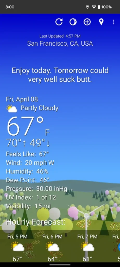What The Forecast screenshot 2