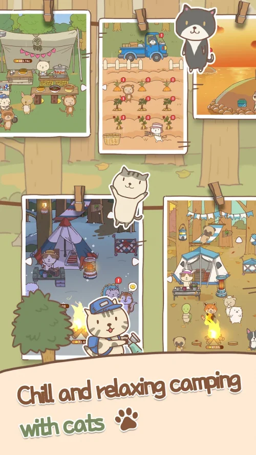 Animal Camping: Idle Camp screenshot 2