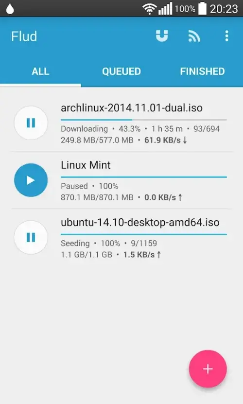 Flud (Ad free) screenshot 2