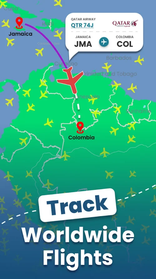 Flymat: Live Flight Tracker screenshot 2