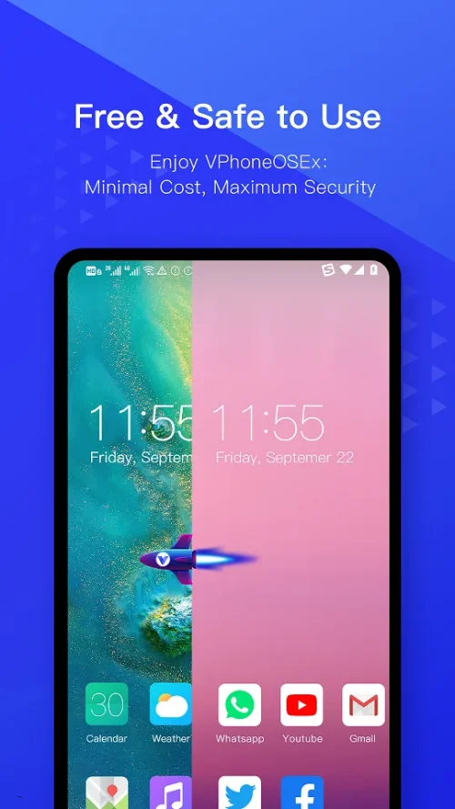 VPhoneOS: Android Emulator screenshot 2