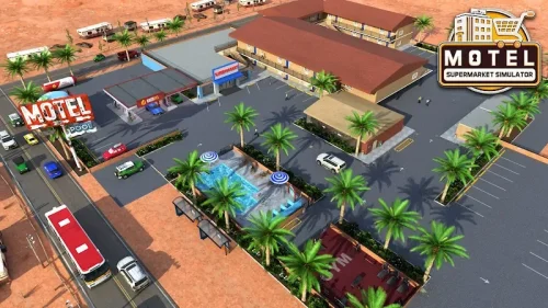 Supermarket & Motel Simulator screenshot 2