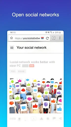Unblock site VPN proxy browser MOD screenshot 2