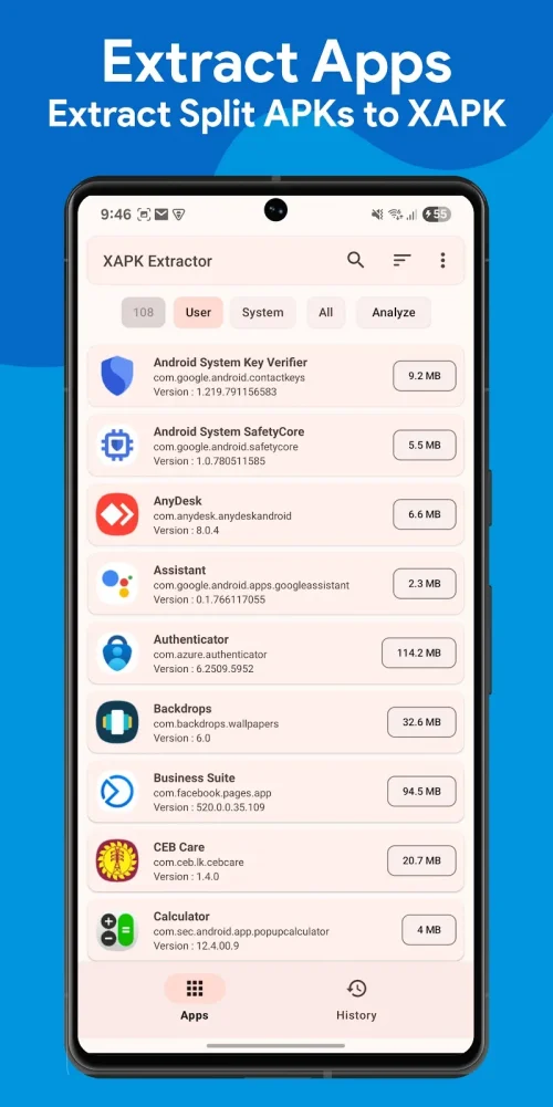 XAPK Extractor & App Analyzer screenshot 2
