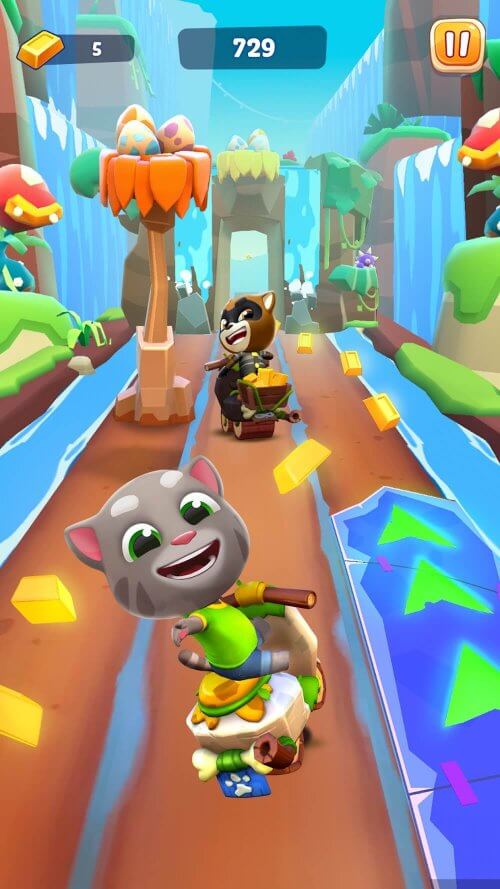 Talking Tom Time Rush screenshot 2
