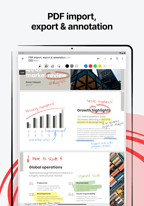 MyScript Notes for Students screenshot 2