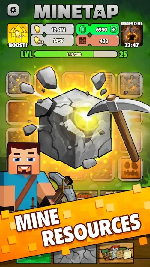 Minetap screenshot 2