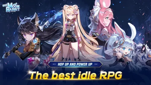 Idle Moon Rabbit: AFK RPG screenshot 2