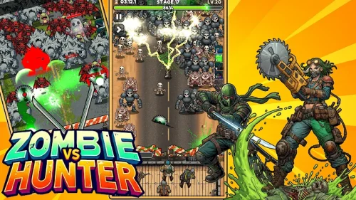 Zombie vs Hunter screenshot 2