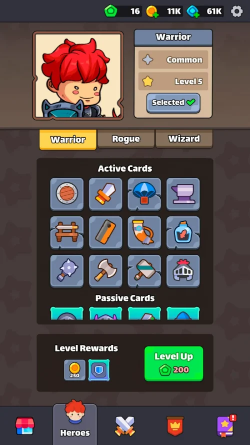 Lucky RPG — Roguelike Battler screenshot 2