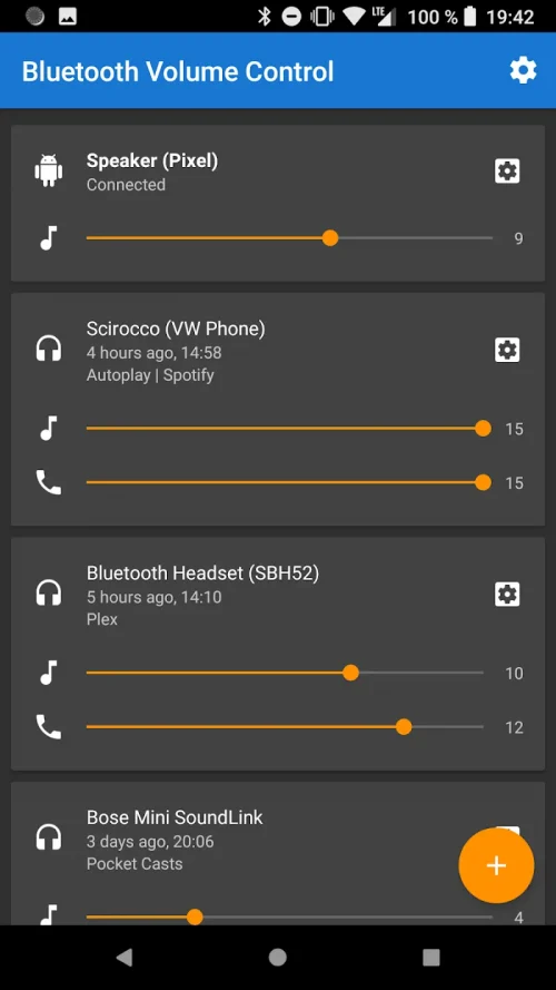 Bluetooth Volume Manager MOD screenshot 2