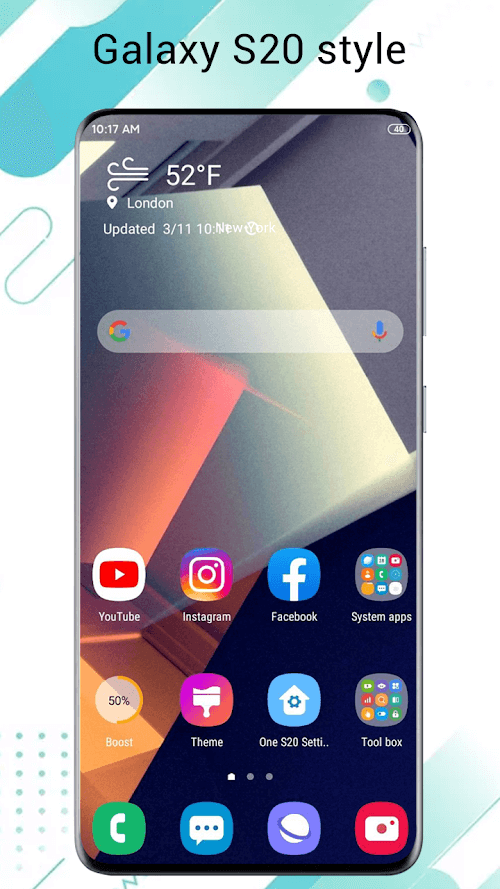 One S25 Launcher screenshot 2