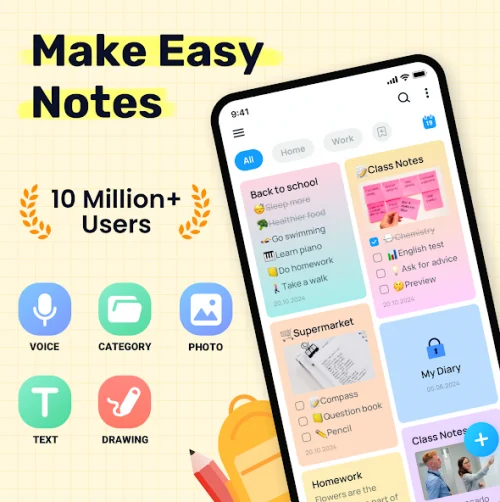 Easy Notes screenshot 2