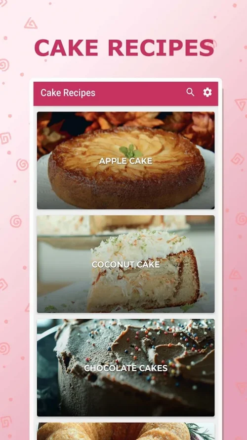 Cake recipes – Baking Cakes screenshot 2