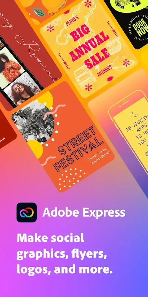 Adobe Express: Graphic Design screenshot 2